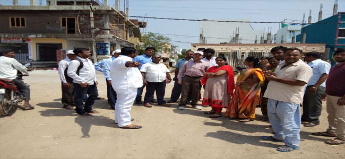 Water pipelines inspected in Ramanthapur division