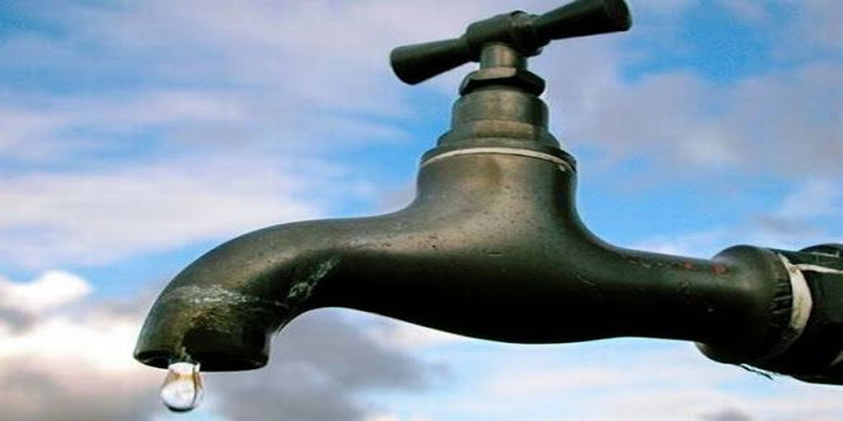 No water supply to certain areas January 04