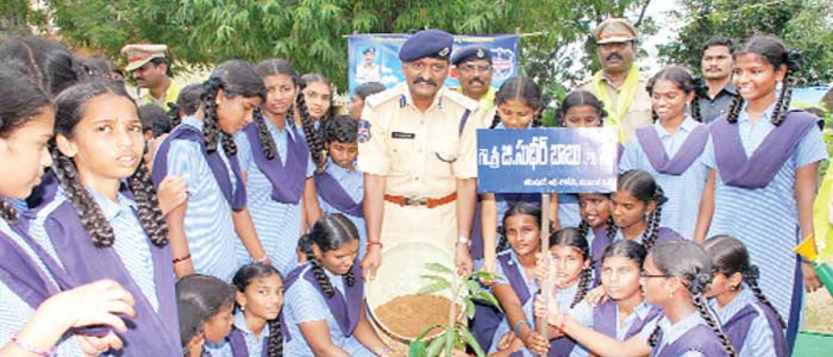 Kamalapur Police Sation to become green