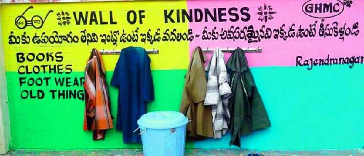 GHMC lauded for Wall of Kindness