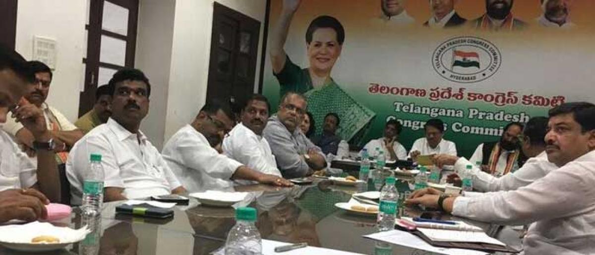 One-day training programme for Congress cadre in Warangal