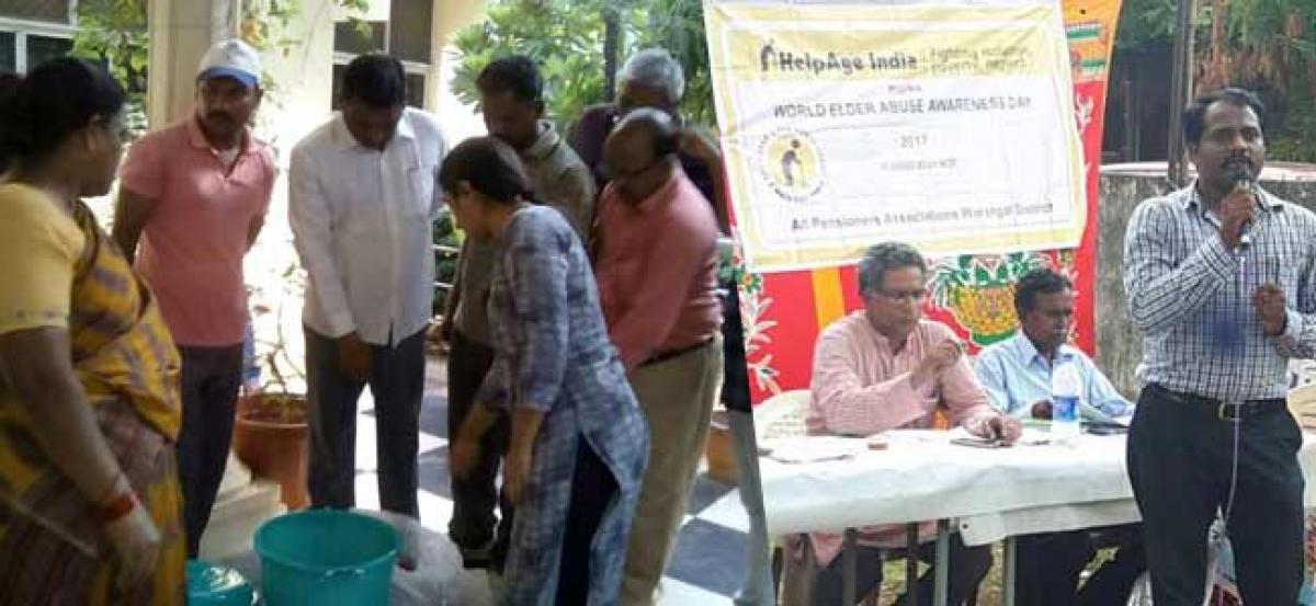 Awareness campaign on Central schemes held in Warangal