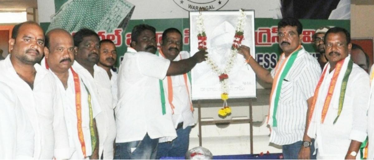 Rich tributes paid to Babu Jagjivan Ram