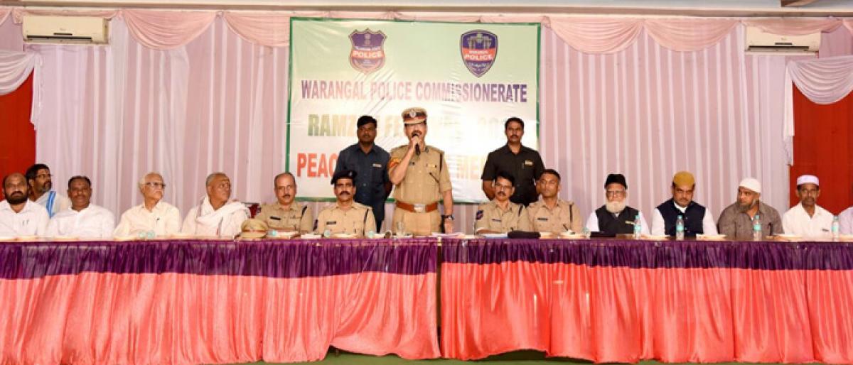 Peace committee meet held in Warangal