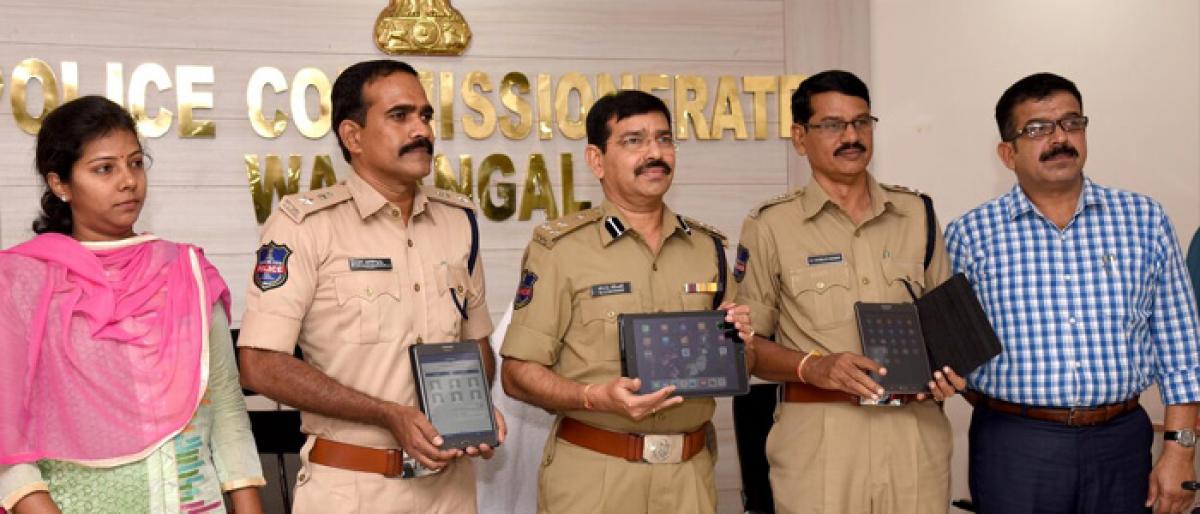 Warangal cops take to e-Petty case app