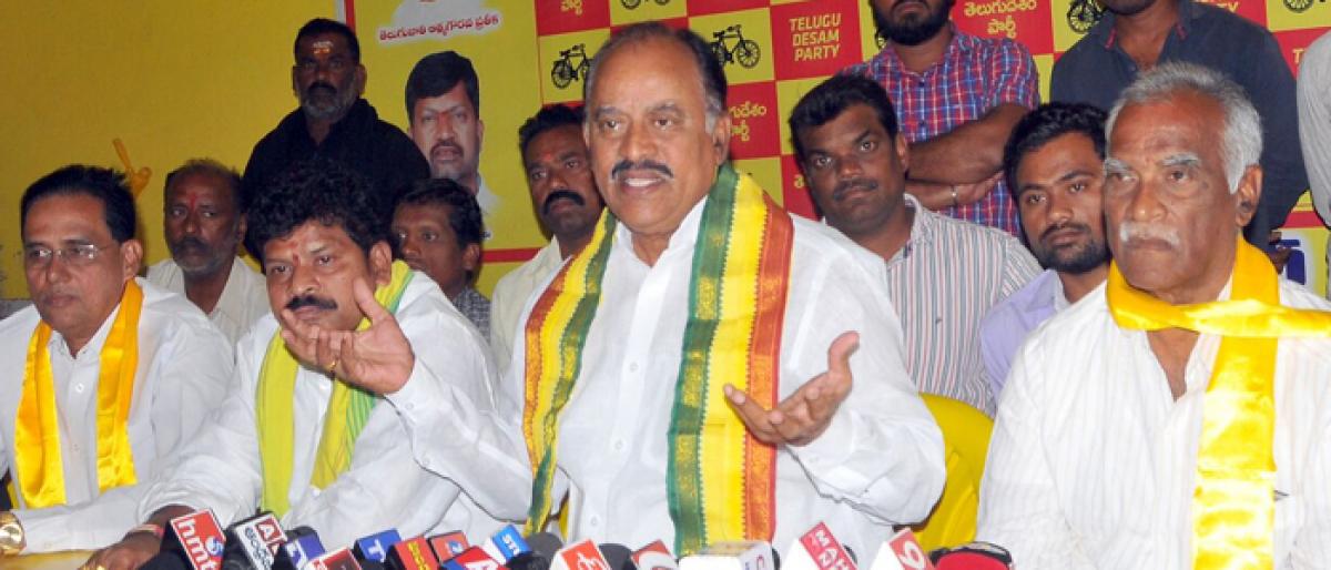 TDP to take out padayatra in Warangal tomorrow