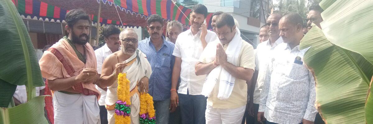 Stone laid for water treatment plant