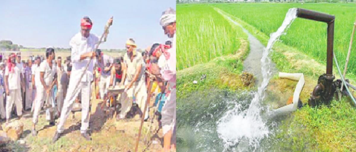 Telangana gives mega push to irrigation projects