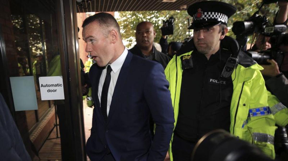 Everton forward Wayne Rooney banned from driving after drink-drive guilty plea