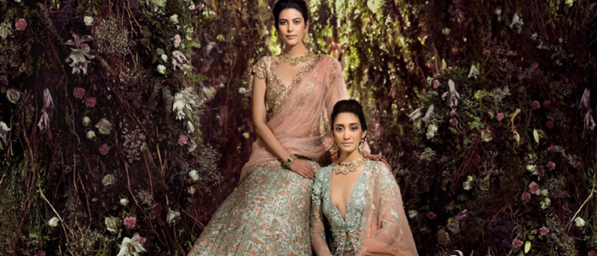 The heritage edge to wedding wear