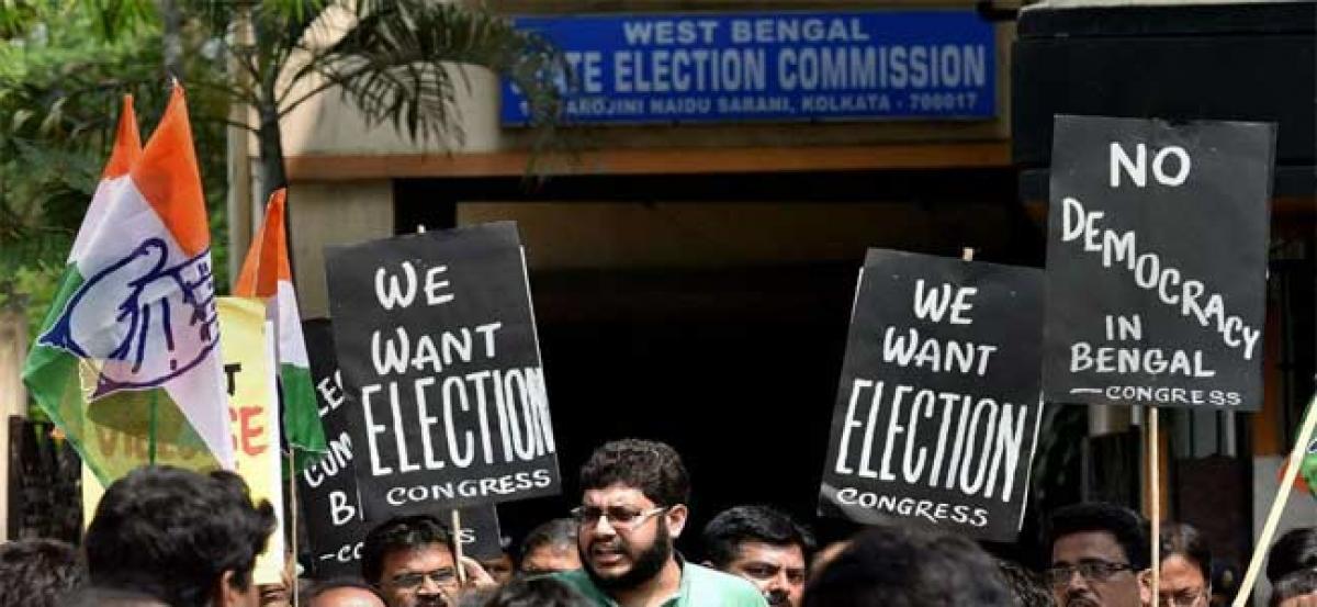 West Bengal panchayat polls: SEC moves Supreme Court; CPI(M), BJP file caveat