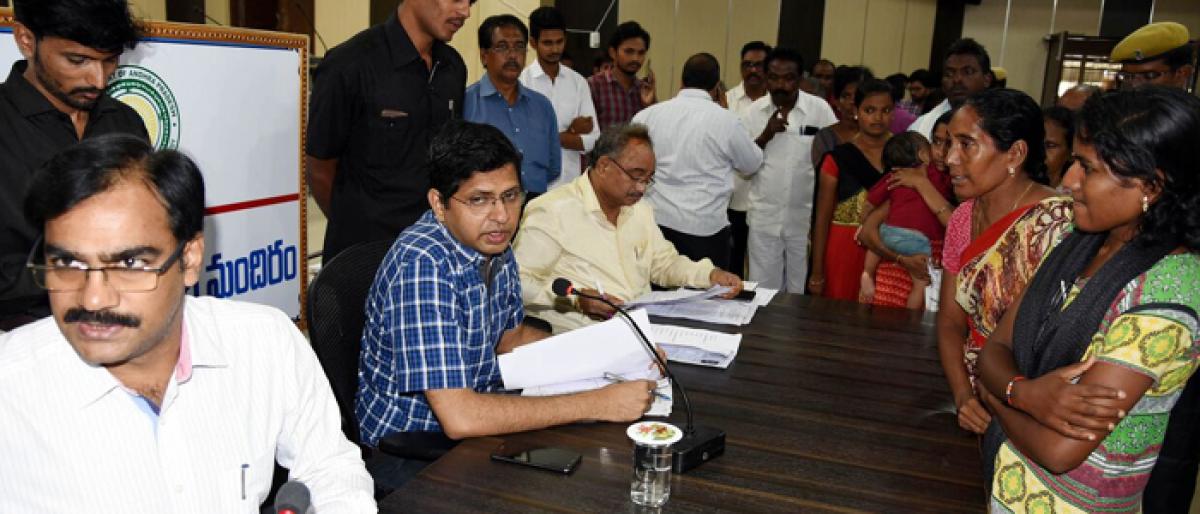 Act against land grabbers or face suspension, officials warned: Collector K Bhaskar