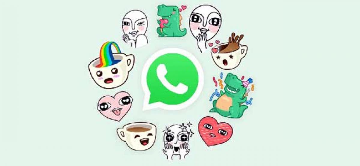 Whatsapp stickers available on Android and iPhones