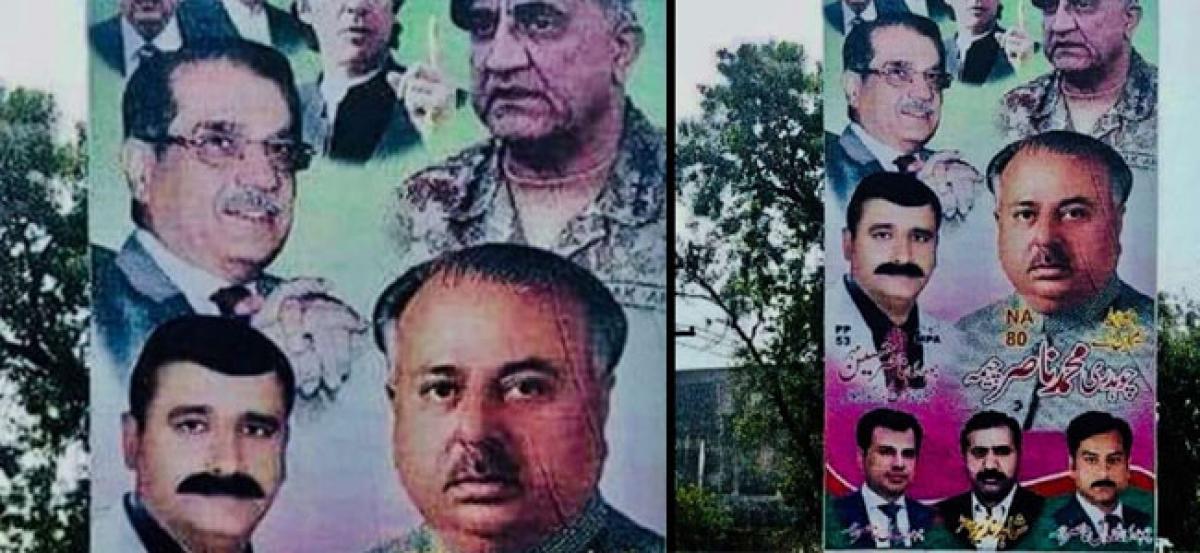 Imran Khans PTI candidate disqualified for using Army Chief, Chief Justices picture in ad campaign