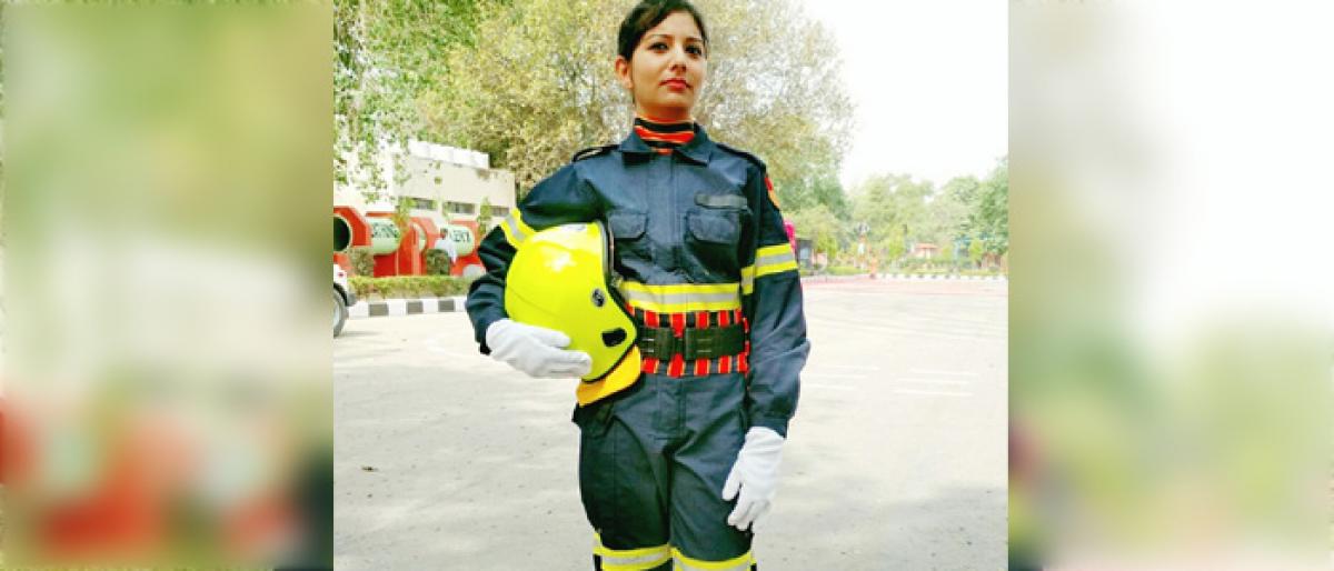 AAI’s first woman fire fighter