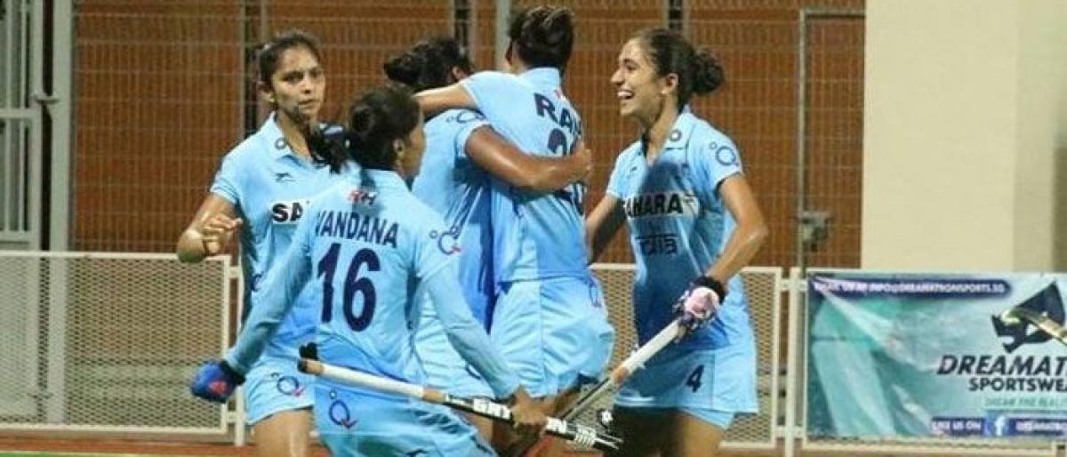 Winning start for Indian hockey women