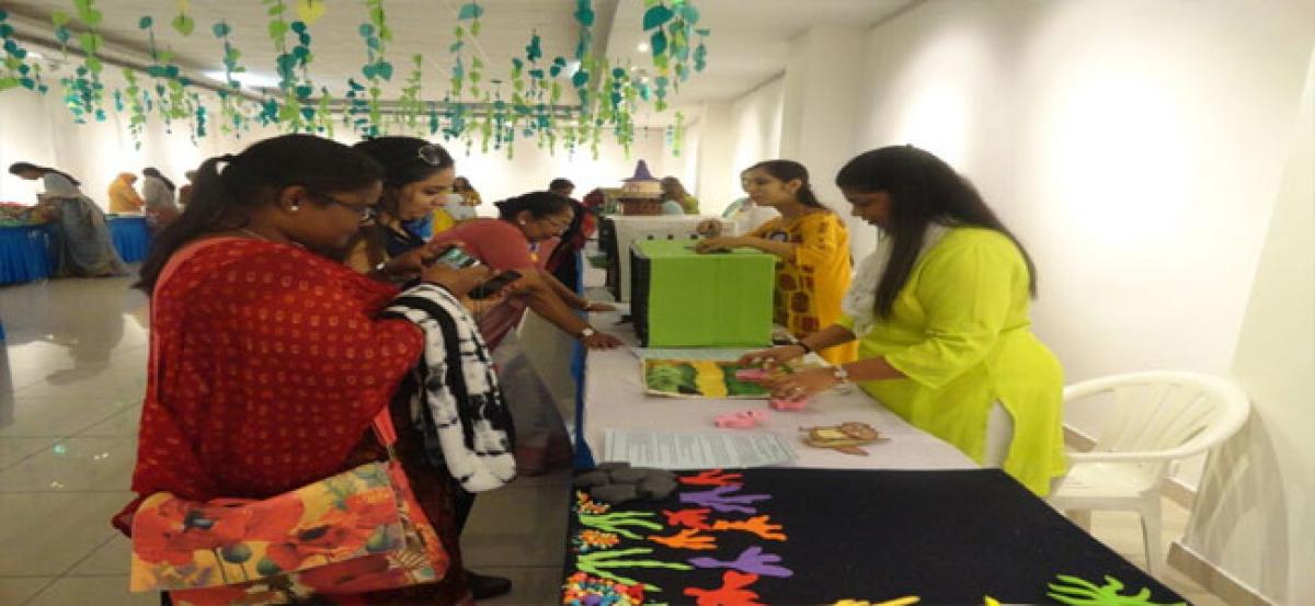 Teaching aids exhibition held