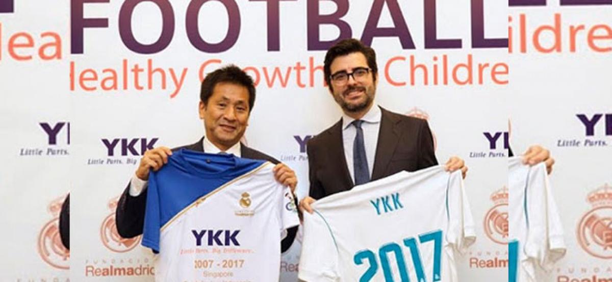 YKK, Real Madrid Foundation unite to coach underprivileged youth