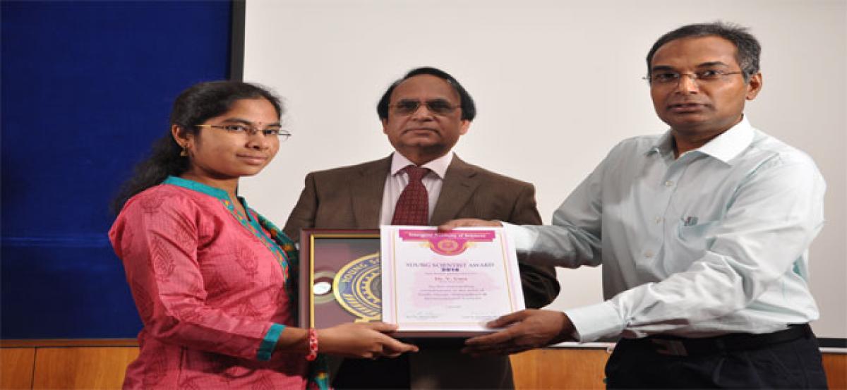 CSIR-NGRI Technical Assistant bags Young Scientist Award