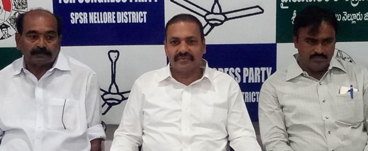 Somireddy trying to grab forest lands: YSRCP