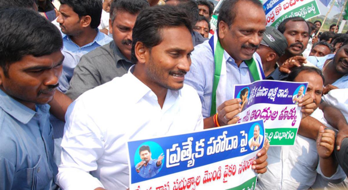 Farmers not happy under TDP rule, claims Jagan