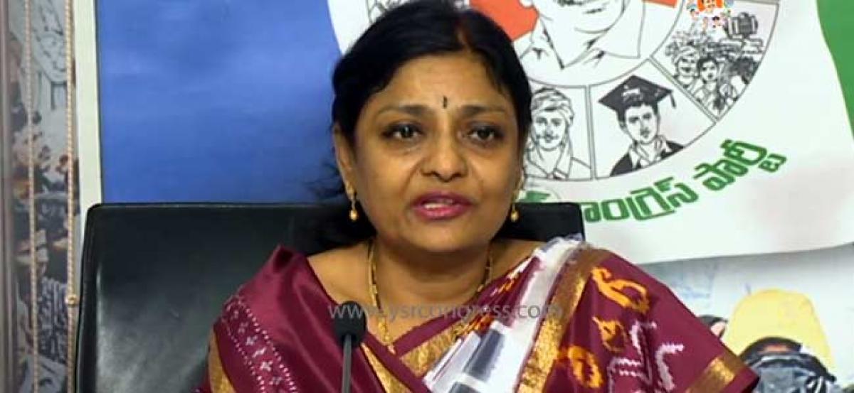 Chandrababu Naidu government is anti-women: YSRCP