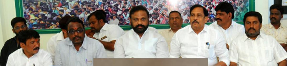 YSRCP to support Left bandh