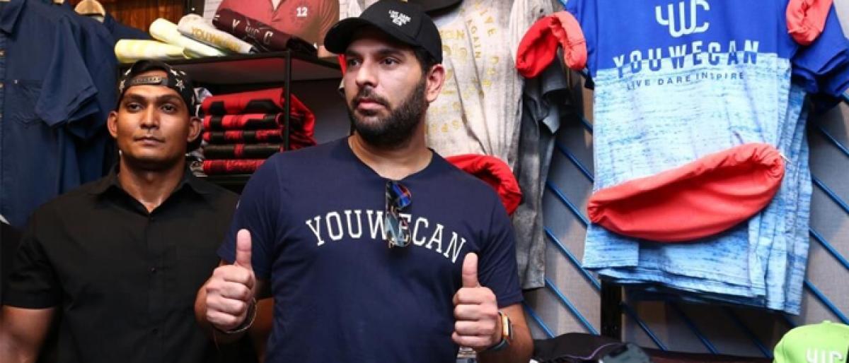 Yuvraj Singh launches YWC