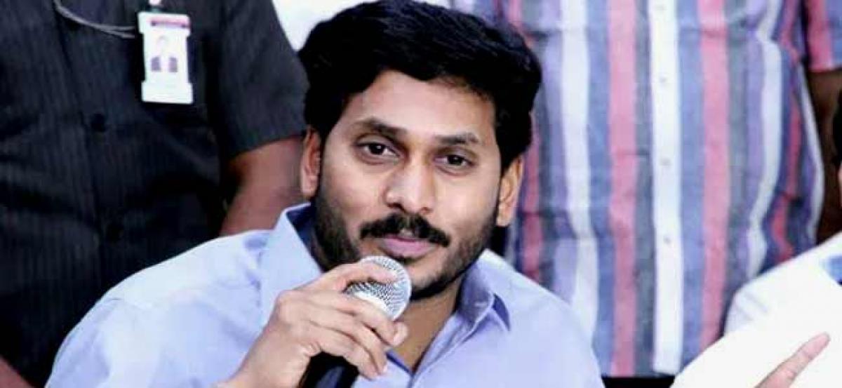 YS Jagan condemns attack on dalits