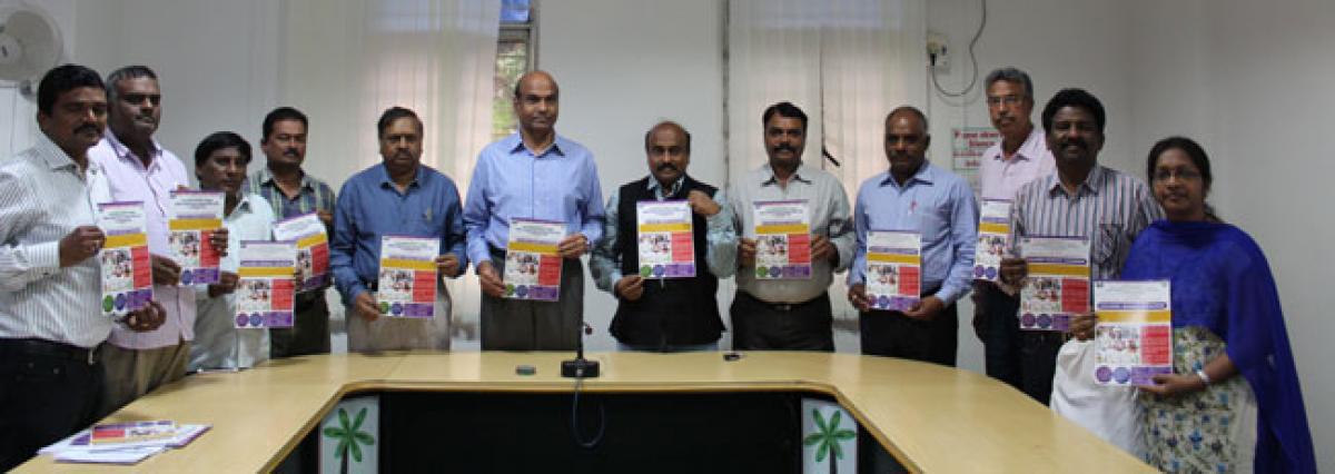Yogi Vemana University V-C releases Children Science Congress brochure