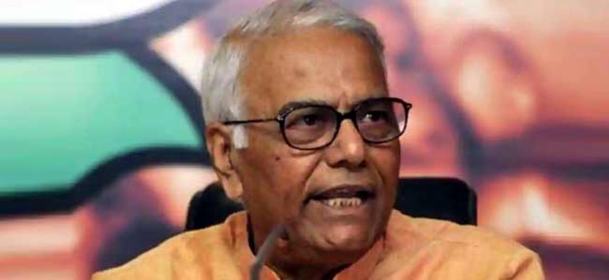 Not only Jaitley, entire BJP must come clean on ties with Mallya: Yashwant Sinha
