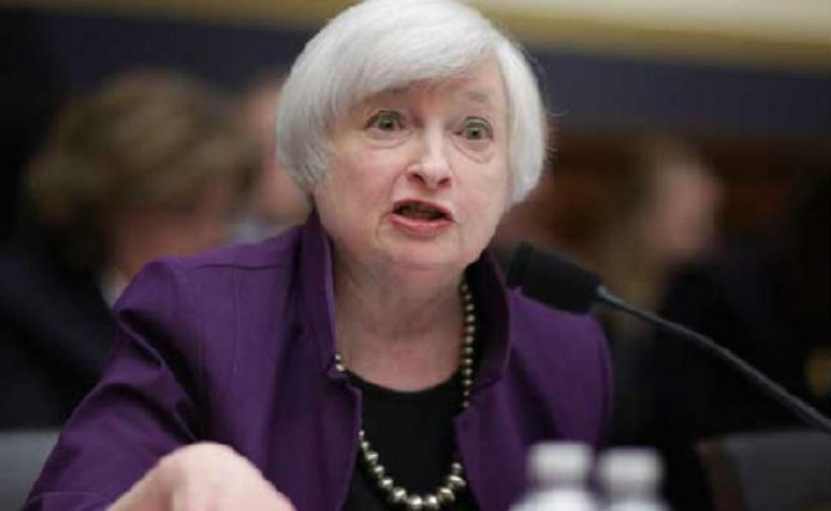 Federal Reserve Chief Janet Yellen Says Rate Plans On Track, Cautions On Inflation