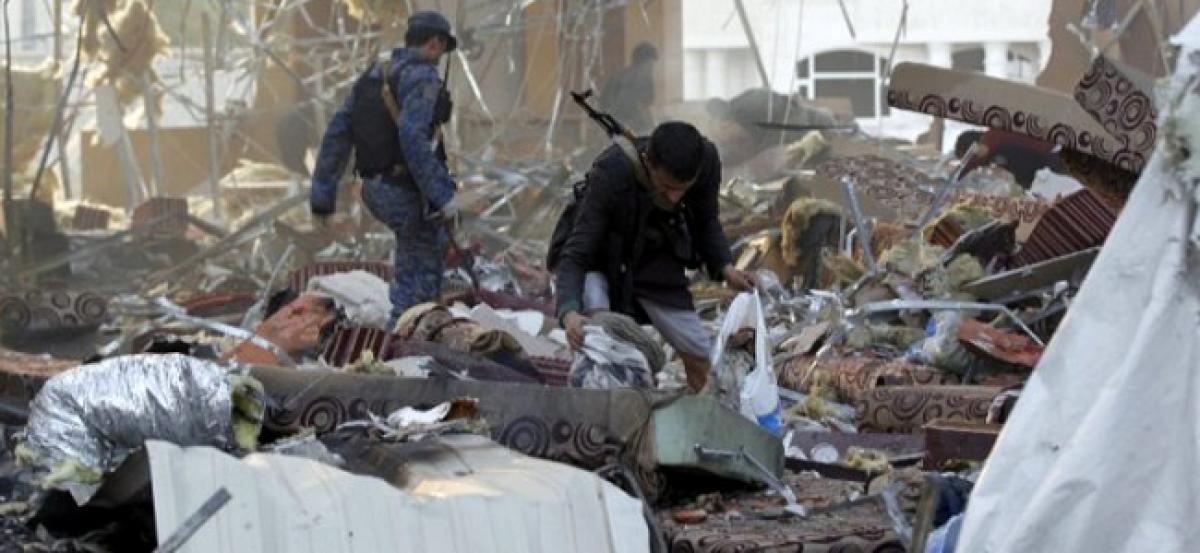 35 killed in Saudi-led airstrike on Yemen hotel