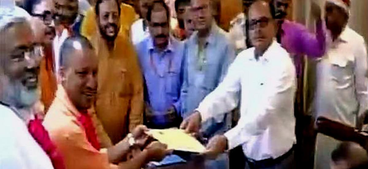 UP Council bypolls: CM Yogi Adityanath, two deputy CMs, two ministers file nomination papers