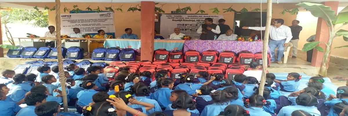 IFCI Social Foundation provides classroom infrastructure to schools