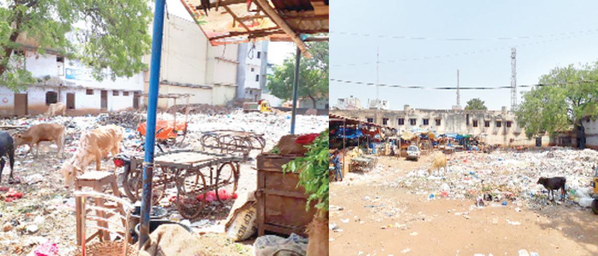 Zaheerabad market raises a stink