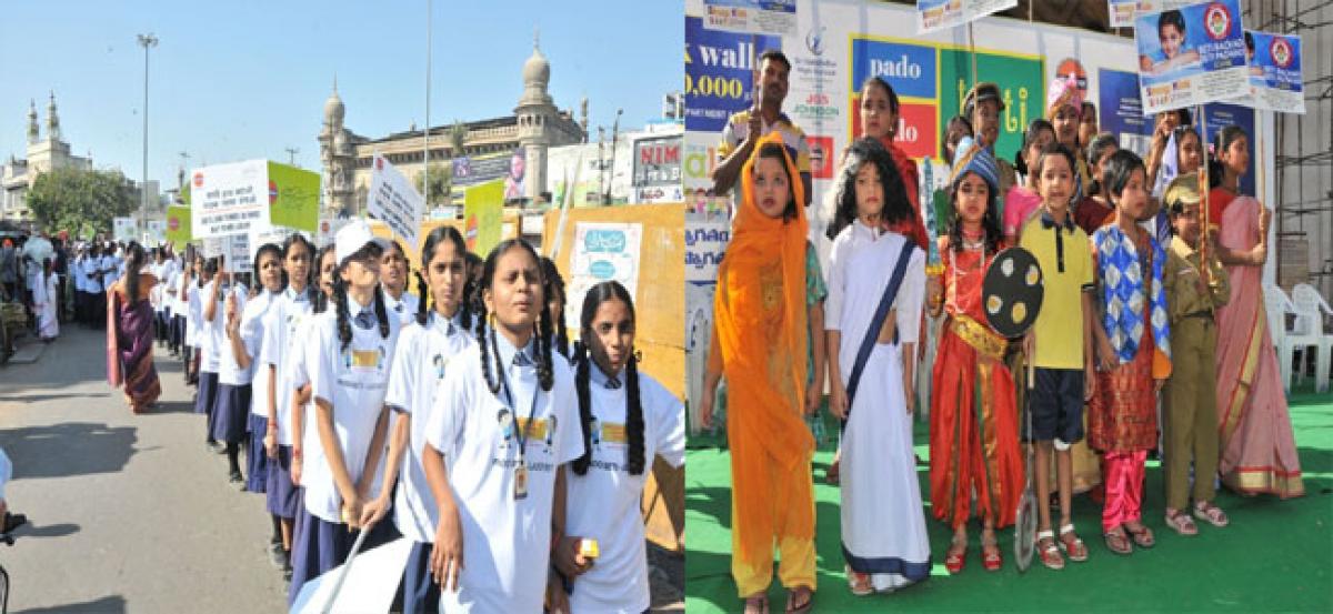 A walk for girl’s rights