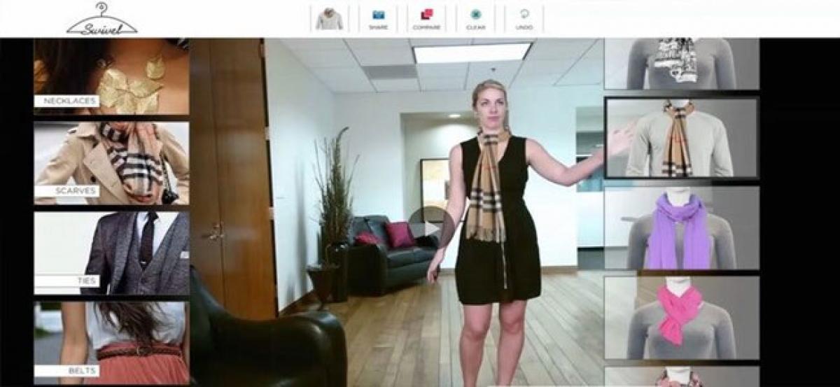 New virtual system allows you to ‘try on’ clothes!