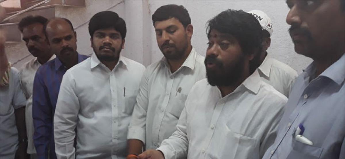 Attack on Telangana Legislative Council Chairman condemned