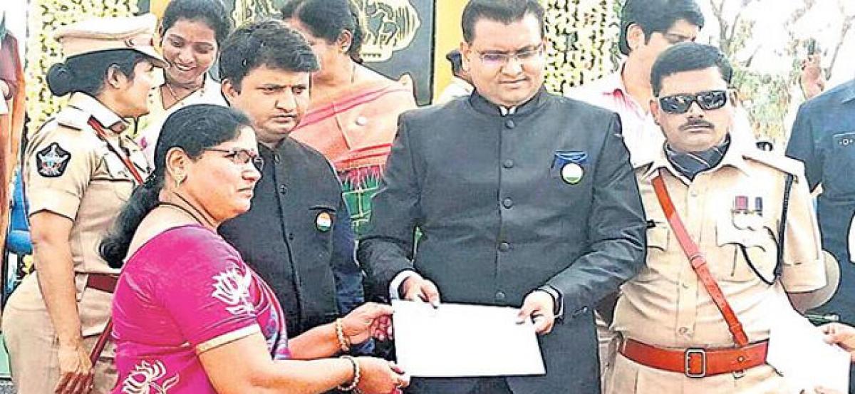 Chittoor’s best employee awardee caught taking bribe