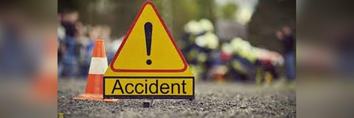 An Engineering student died in a road accident at Medipally PS limits