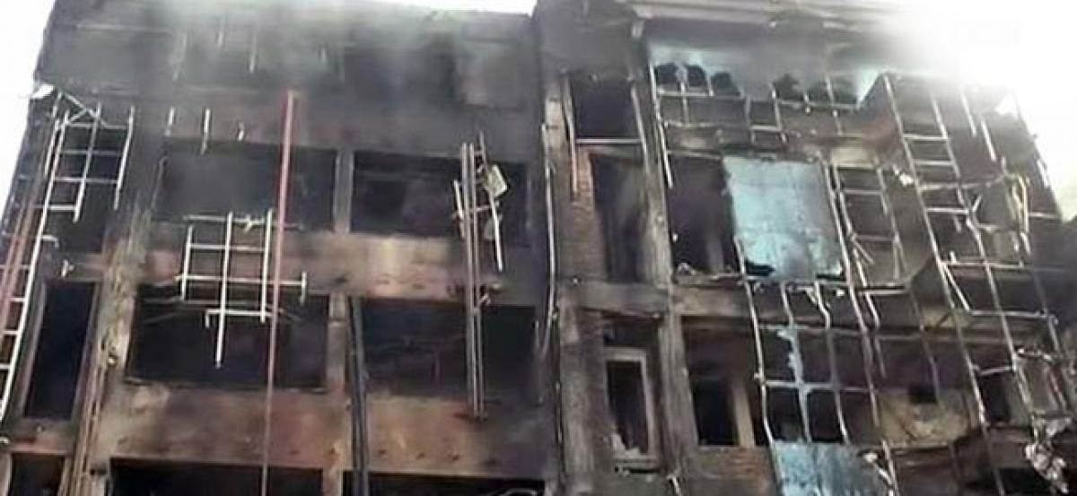 UP Police files FIR in Charbagh Hotel fire accident