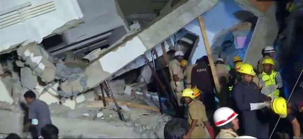 Bengaluru: Under construction building collapses, at least three dead