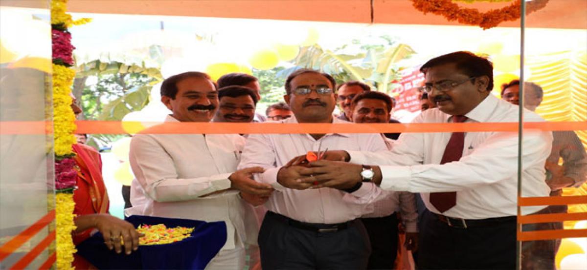 Bank of Baroda e-Lobby opened at RINL