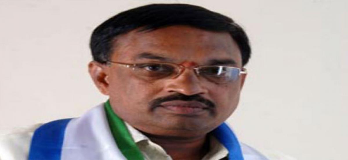 MLA Adireddy Appa Rao warns documents of stern action