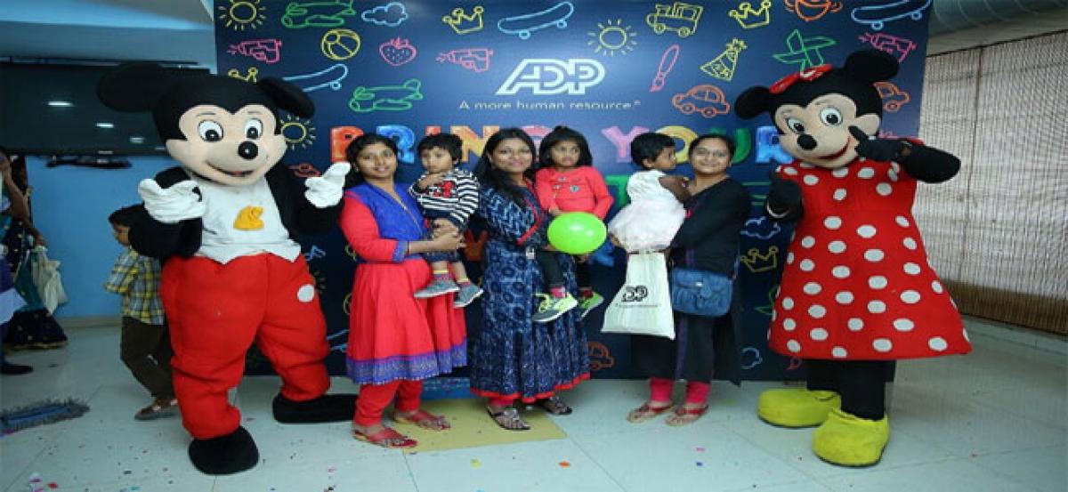 ADP hosts Bring Your Kids to Work