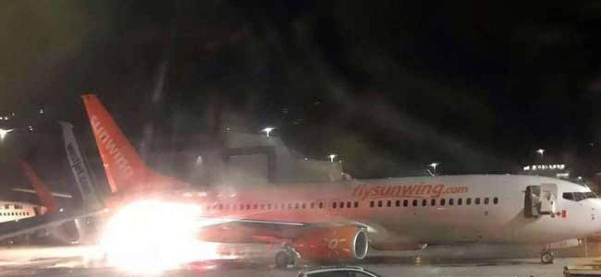 Canada: Lucky escape for passengers after two planes collide on runway at Toronto airport