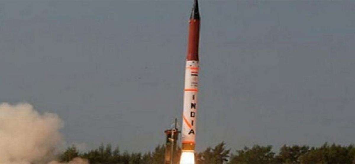 India successfully test-fires nuclear capable Agni-II