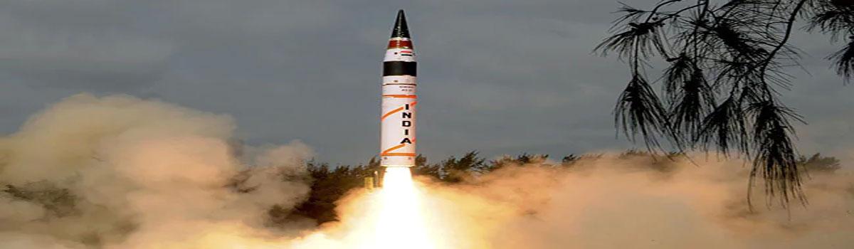 Agni-5 missile test-fired