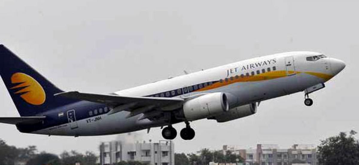 Jet Airways flight diverted due to non-availability of taxi way